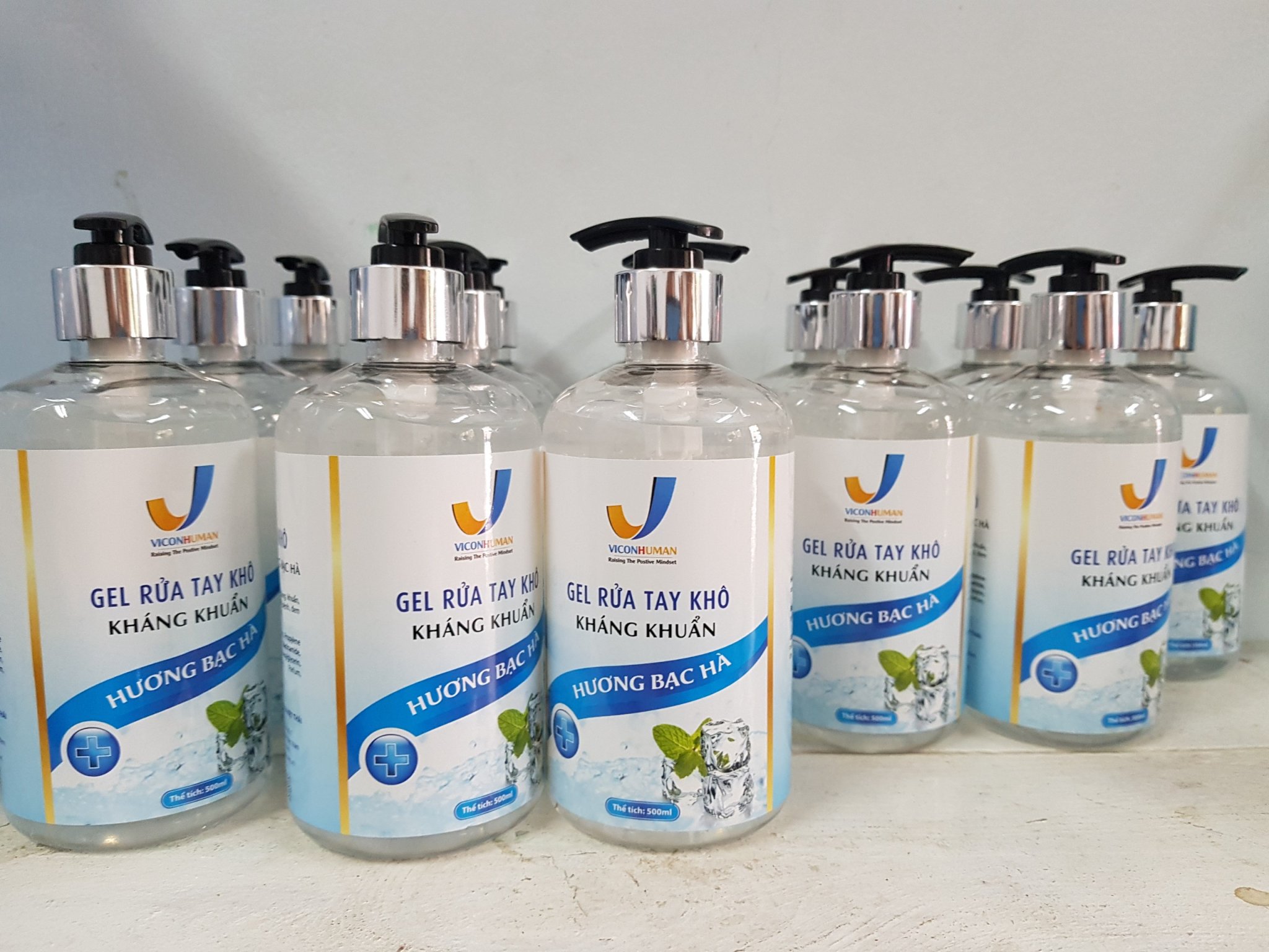 Gel rửa tay khô kháng khuẩn Vicon 500ml