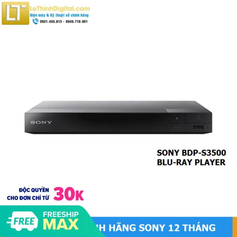 Bảng giá Đầu đĩa Bluray Sony BDP-S3500 - Hãng phân phối - Bảo hành 12 tháng