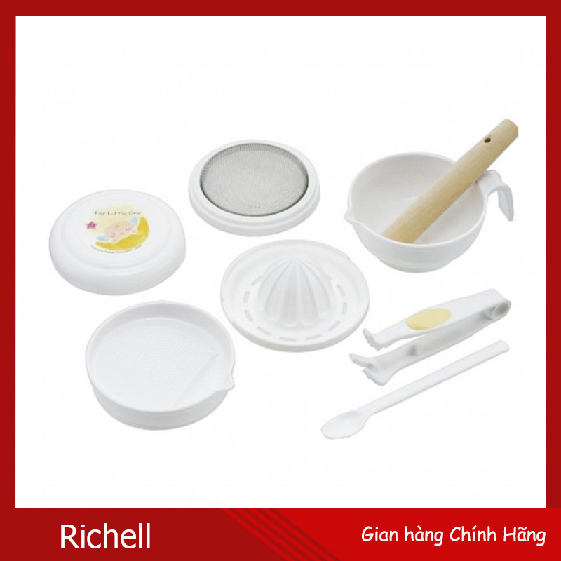 Bộ Chế Biến Và Ăn Dặm kiểu Nhật Richell RC53371