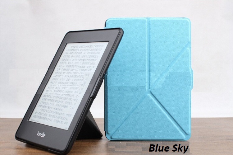 [Kindle các dòng] Bao da Smart Cover origami - tặng dán màn hình