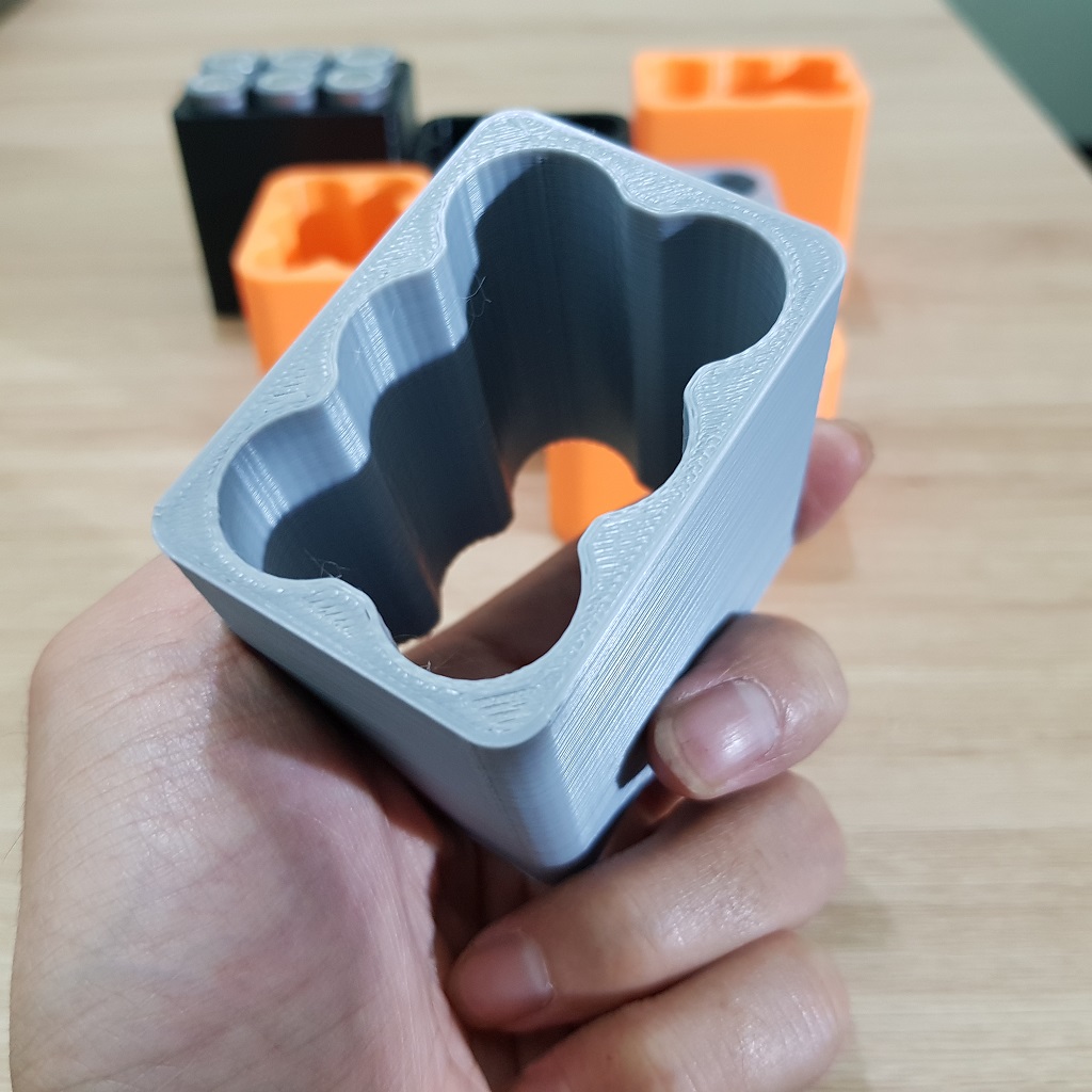 [DIY] Khuôn đóng cell pin 18650, 3 cell 2 hàng dành cho pin lion National 12v (Nati cao)