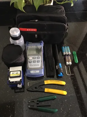 Bộ Tool Kit cáp quang bộ 8 dụng cụ - BO TOOL KIT