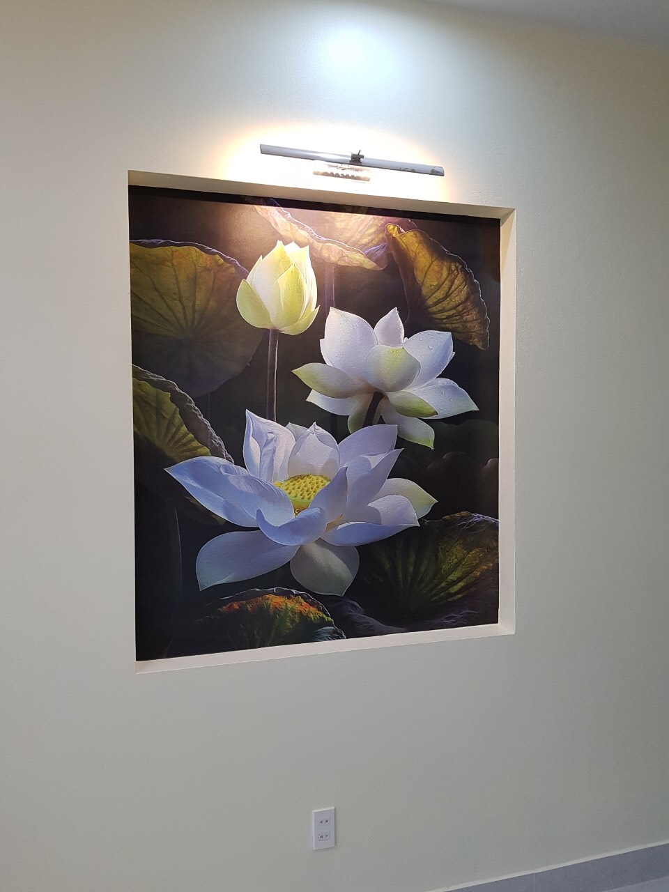 Decal dán tường - Tranh dán tường 3D phủ kim sa Doraemon