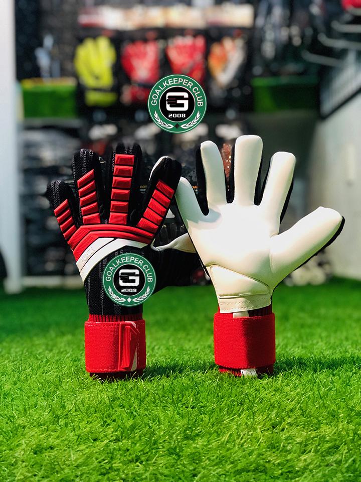 Găng tay thủ môn A Predator Pro - Đen Đỏ