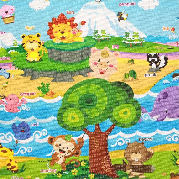 Thảm chơi trẻ em Pingko Friends
