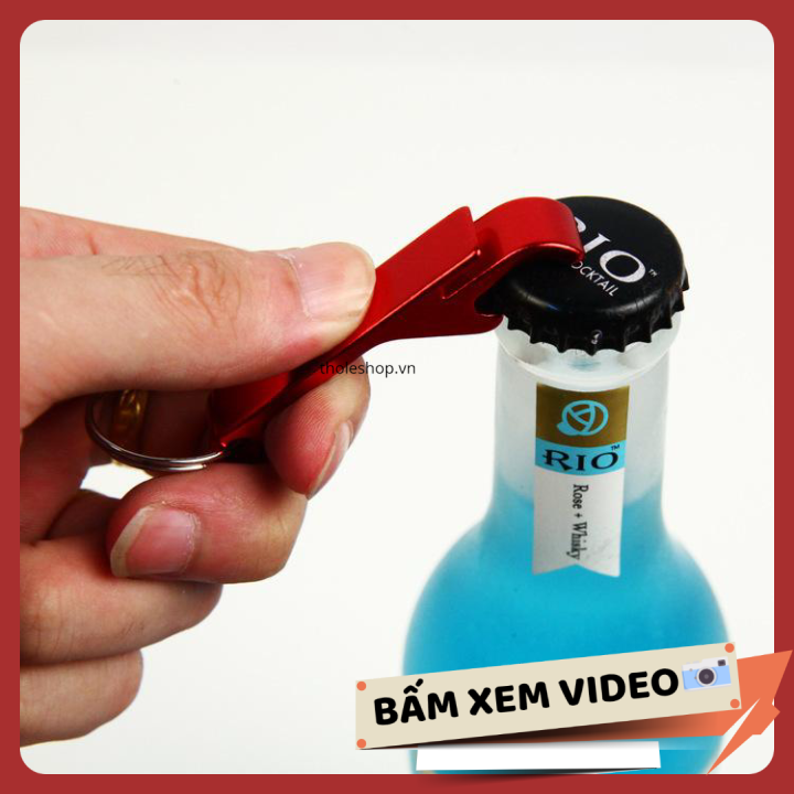Móc khoa khui nắp chai tiện dụng, khui bia, khui các vật dụng một cách dễ dàng - Móc khóa kiêm khui bia tiện dụng, thiết kế sang trọng có thể mang theo và sử dụng khi cần [RẺ VÔ ĐỊCH]