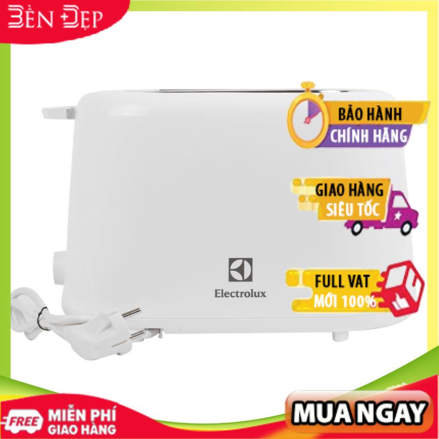 Máy nướng bánh mỳ ELECTROLUX ETS1303W (Giá áp dụng giao tại HN, HCM& các tỉnh liên hệ shop)
