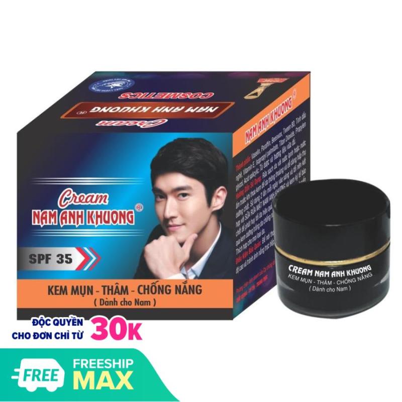 Kem Mụn, Trắng da, Thâm, Liền sẹo, Chống nắng dành cho nam NAM ANH KHƯƠNG (18g) giá rẻ