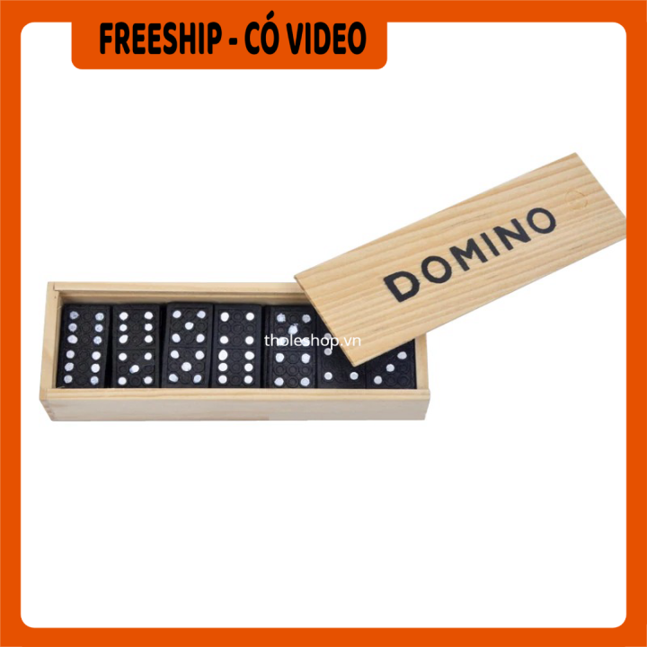 Bộ cờ Domino - Bộ đồ chơi Domino - Bộ cờ bằng nhựa phát triển tư duy cho bé