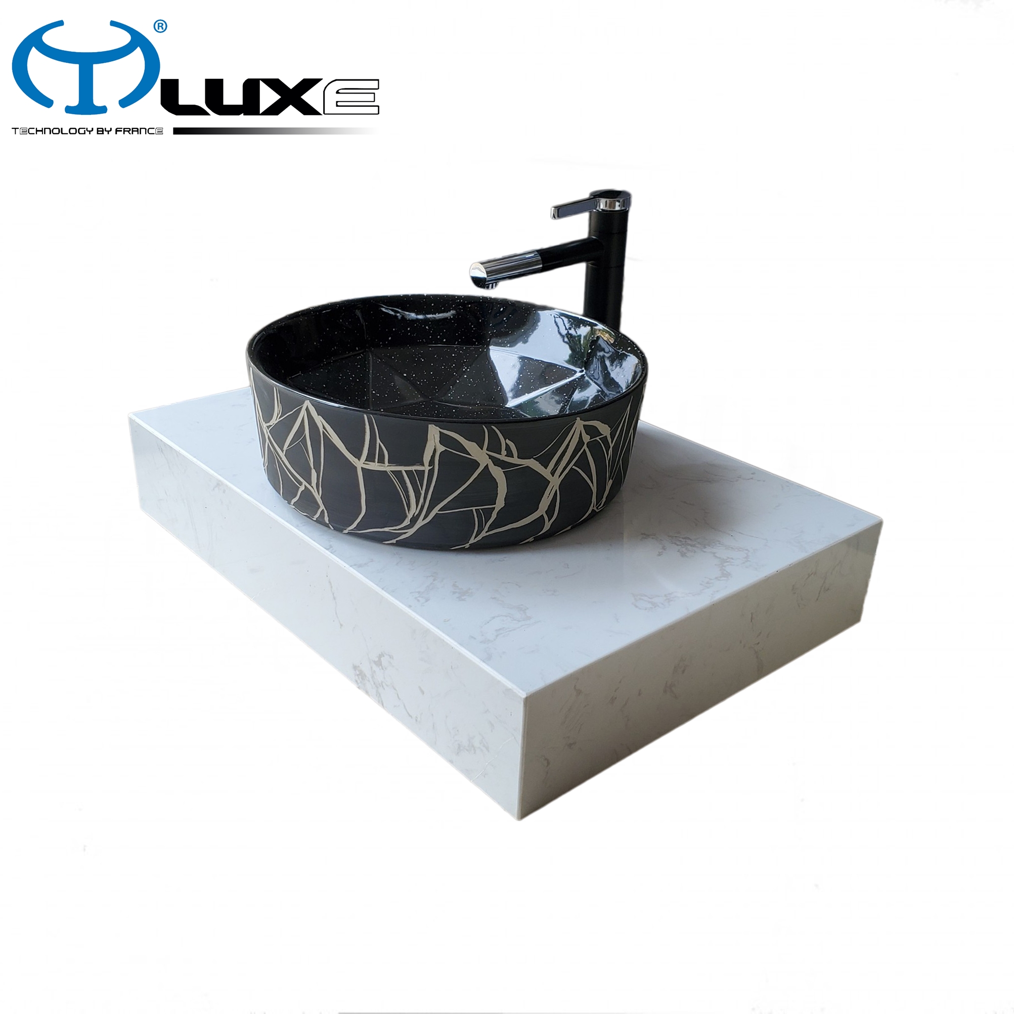 Vòi Lavabo cao cấp Luxe V8001