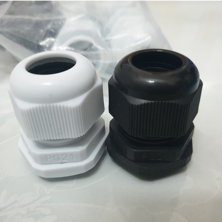 Ốc siết cáp PG9 màu đen 10 cái