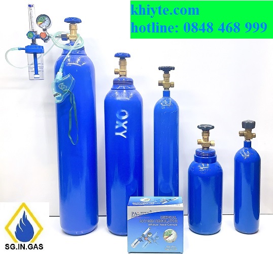 Giá bình khí oxy thở 8 lít