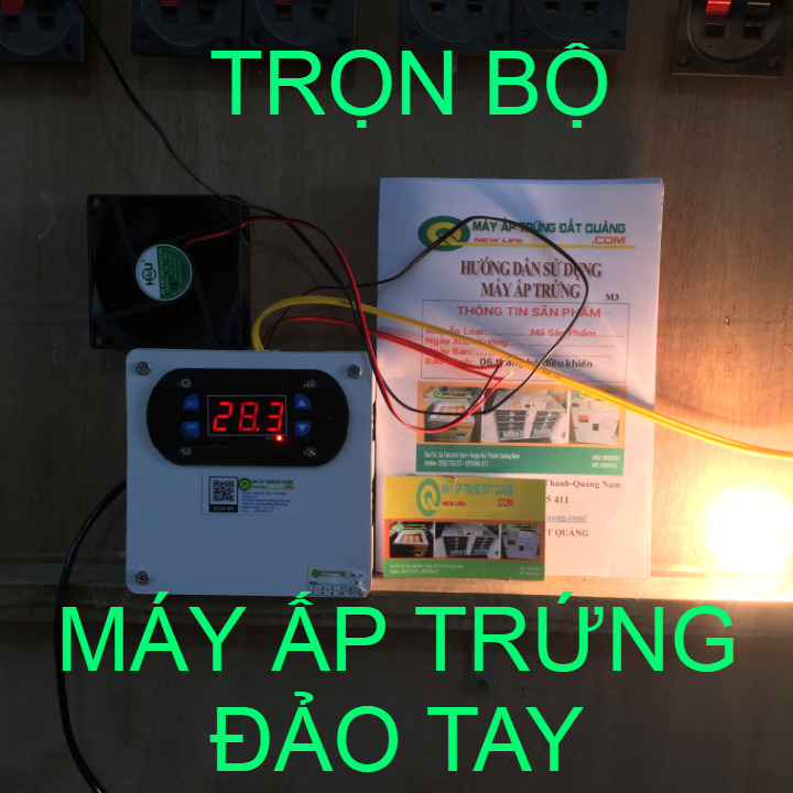 Máy Ấp Trứng -Combo Tự Ráp Đảo Tay