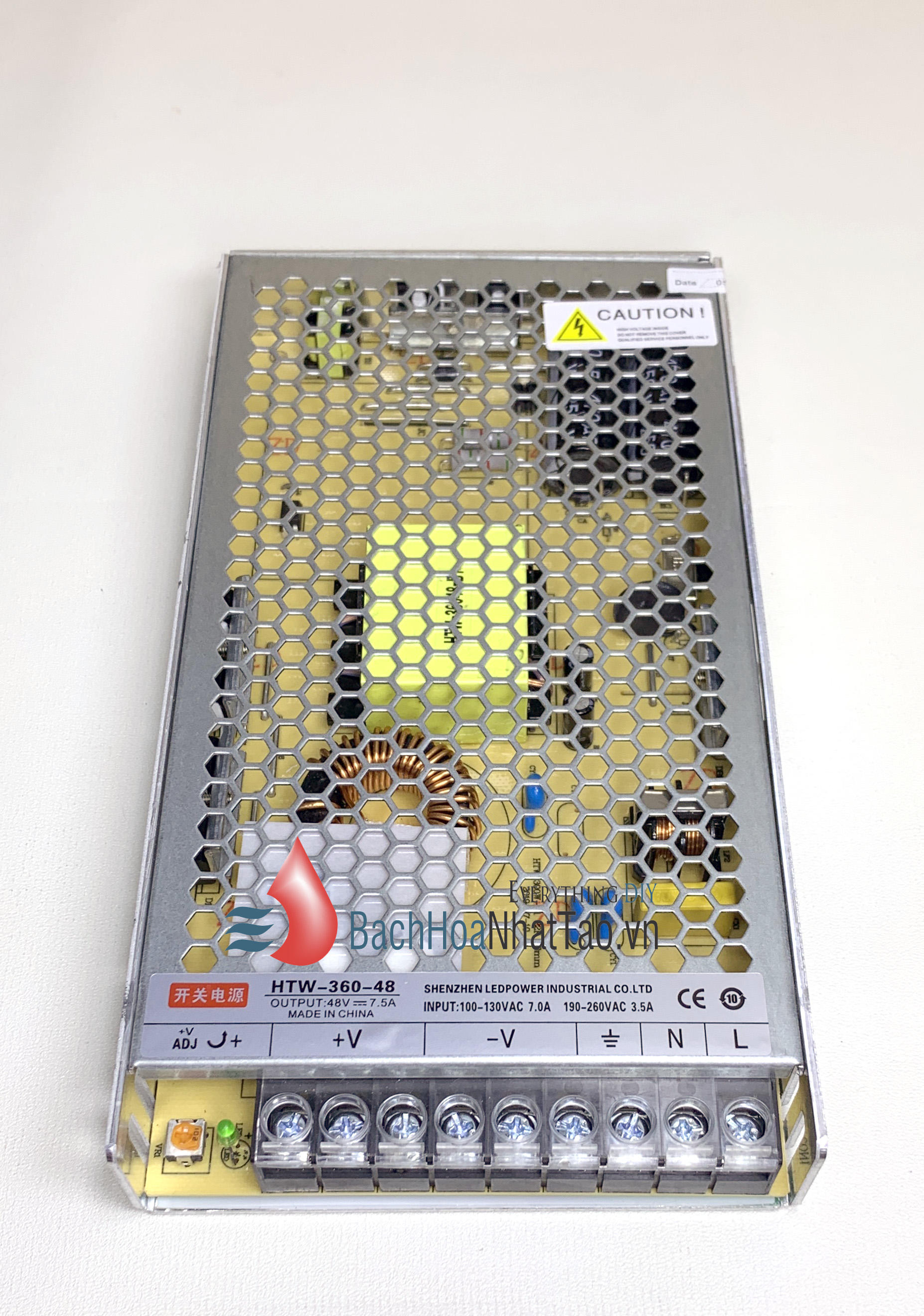 Nguồn tổ ong 48V 7.5A 360W mới 100%