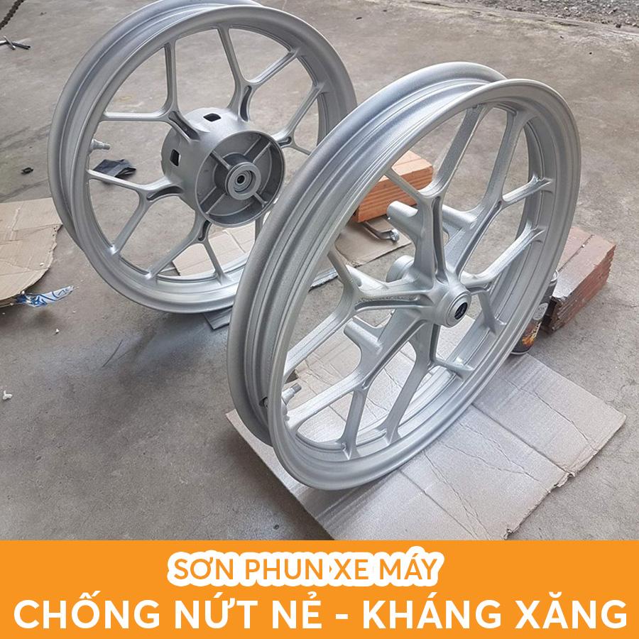 Chai sơn xịt Samurai - 1701* màu bạc lấp lánh