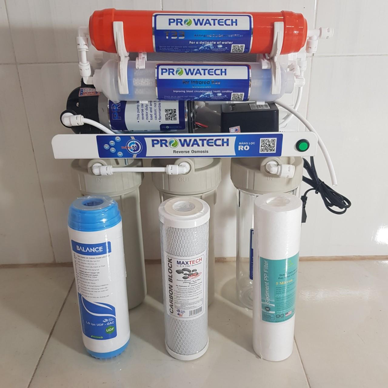 Máy lọc nước RO lắp âm chậu rửa chén 7 cấp