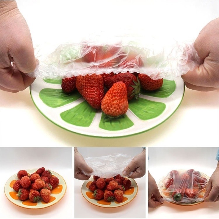 Màng bọc thực phẩm, hoa quả (Túi 100 chiếc)