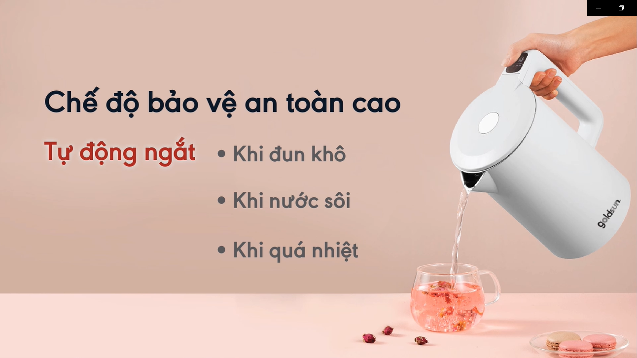 Ấm siêu tốc thông minh GKT2642