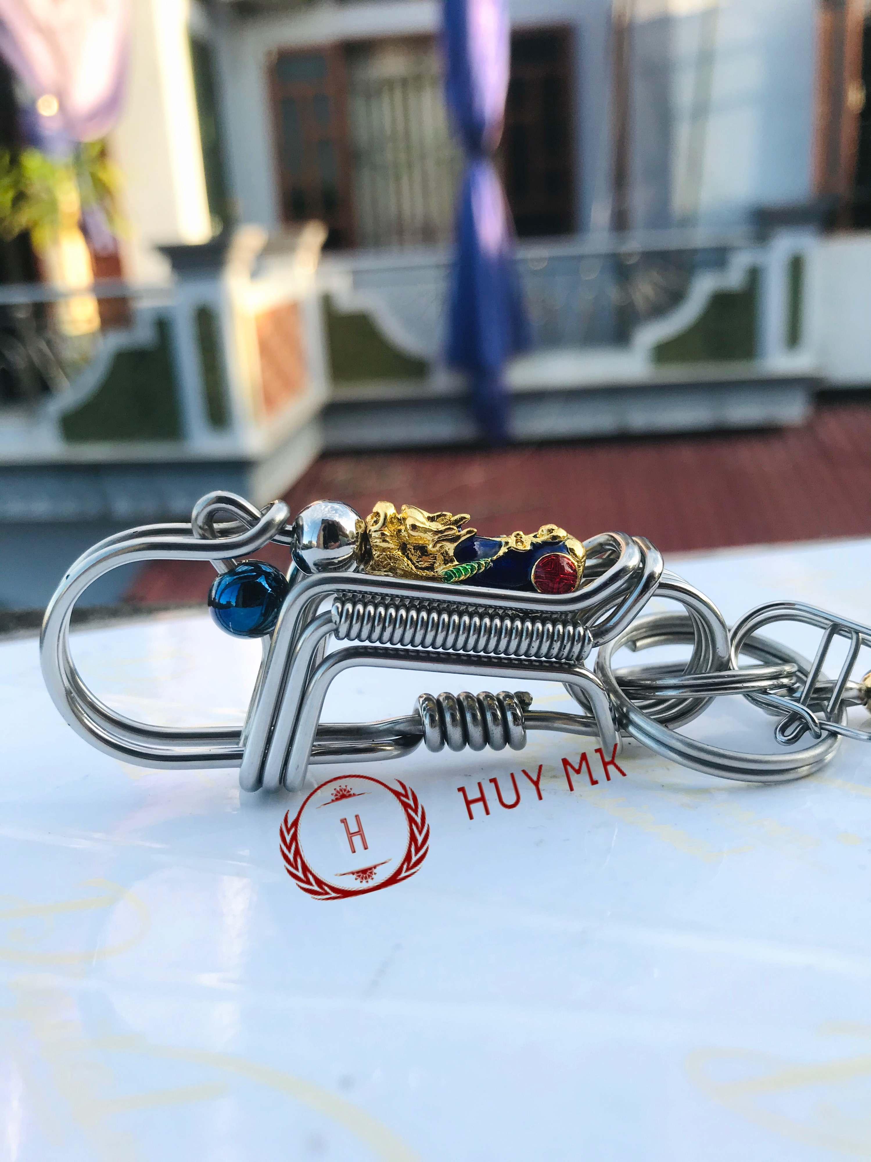 móc khóa thủ công tỳ hưu