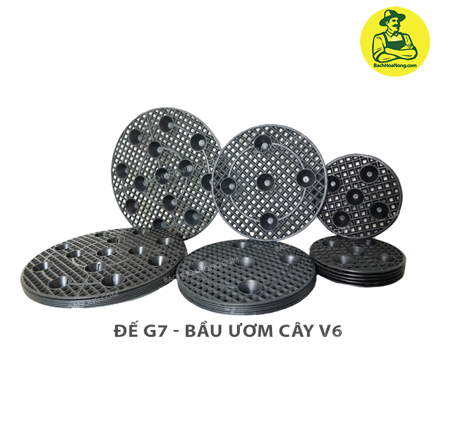 [HCM]Đế bầu G7 dùng cho Bầu ươm V6 -  60cm