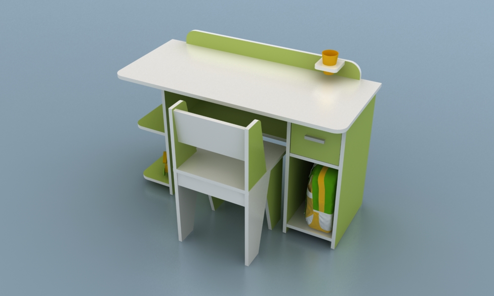 Bàn học Kidslife BH-C1 (Xanh lá nhạt)
