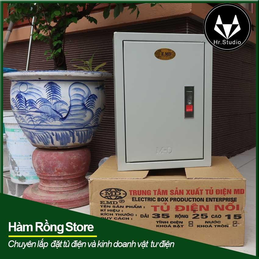 Vỏ tủ điện nổi công nghiệp MD 35x25x15