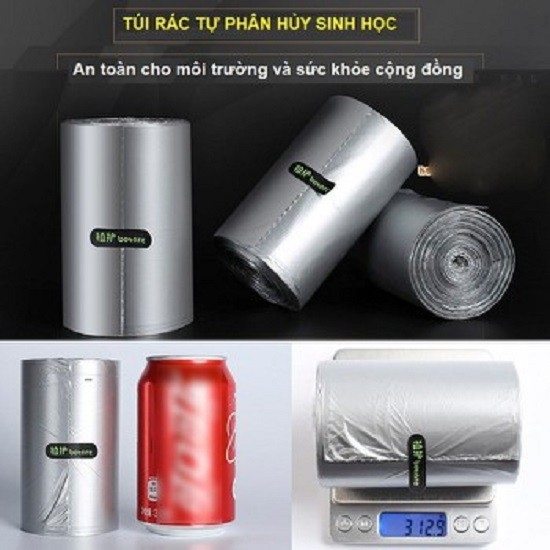 Cuộn 110 Túi Rác Sinh Học Tự Phân Hủy 2020