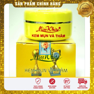 [HCM]Kem Mụn - Ngừa Thâm Miss White - 6g Công Ty ( mẫu mới ) thumbnail