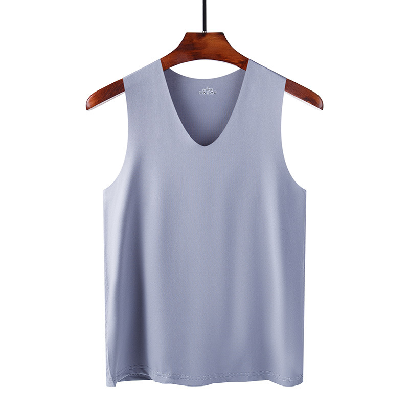 Áo Ba Lỗ Tank Top Thoáng Mát Không Viền Không Đường May Phong Cách Độc Lạ - Thời Trang Nam