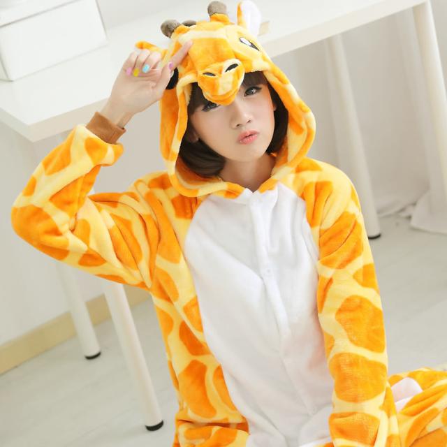 Bộ Đồ Thú Pijama Hươu Cao Cổ