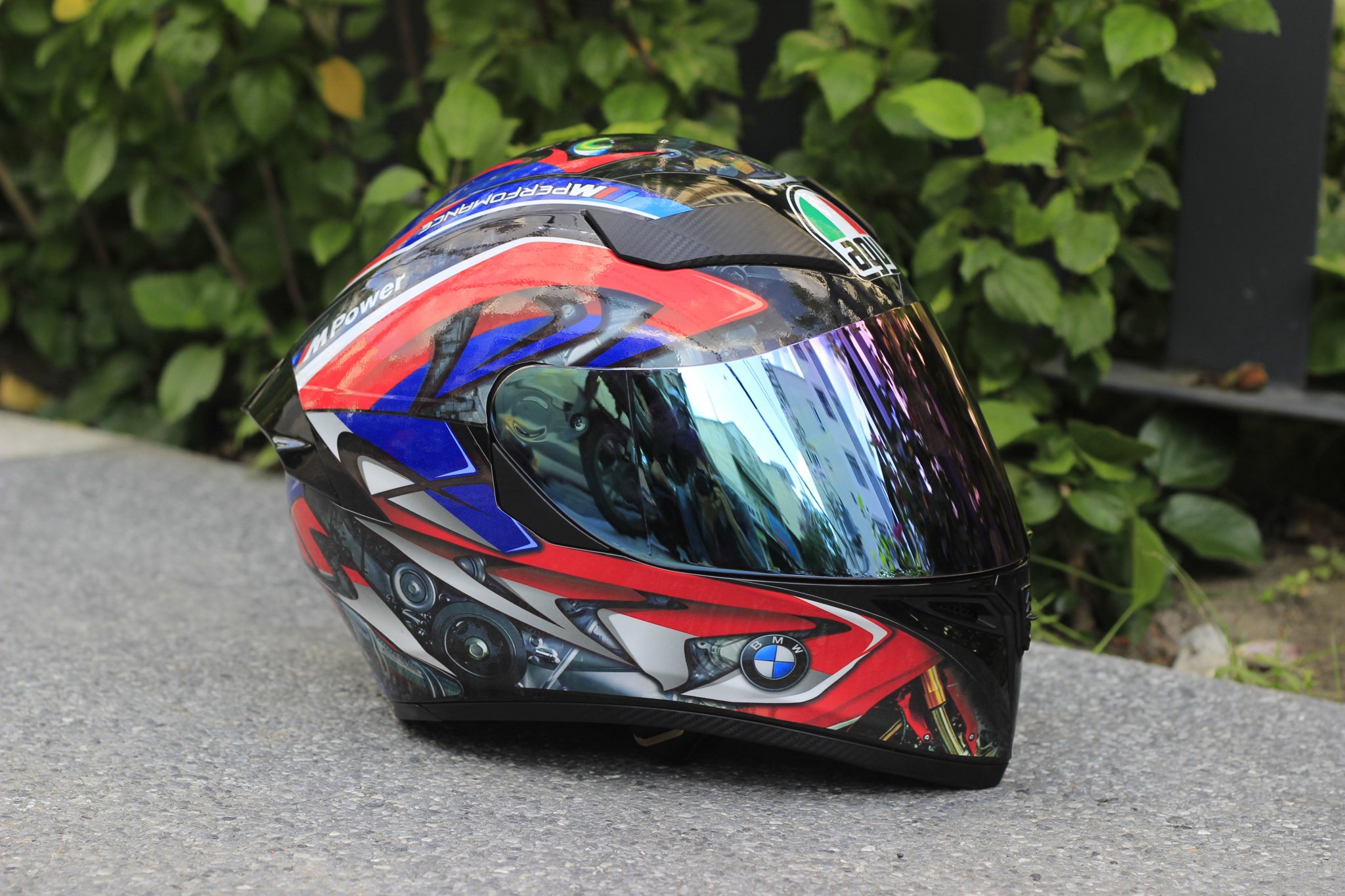 Nón Fullface ROYAL M138B 1 Kính Lên Tem BMW