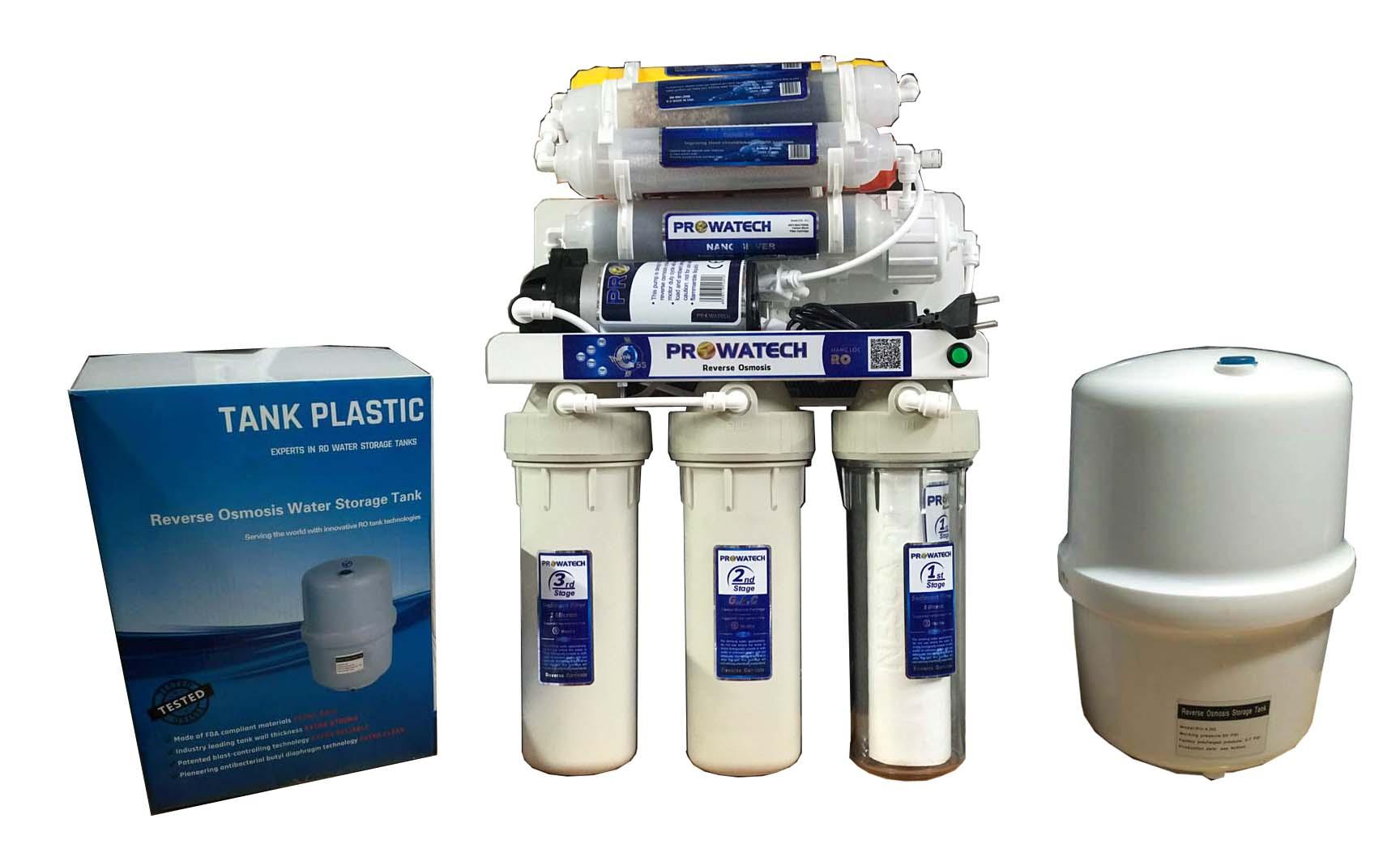 Máy lọc nước RO lắp âm chậu rửa chén 7 cấp