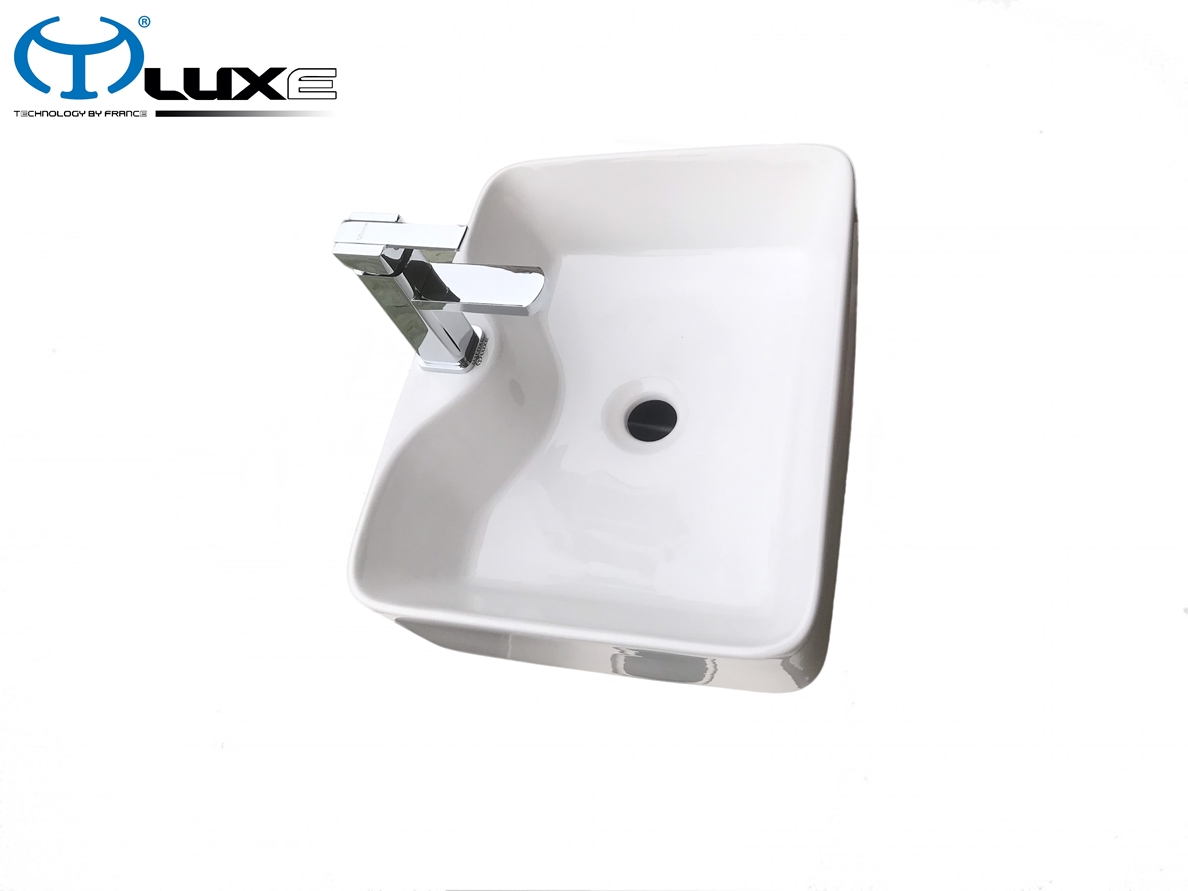 Chậu lavabo bàn đá cao cấp LUXE C15