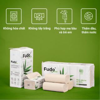 Khăn giấy tre Fudo - Combo- Giấy vệ sinh Fudo 100% bột tre, không tạo mùi thumbnail