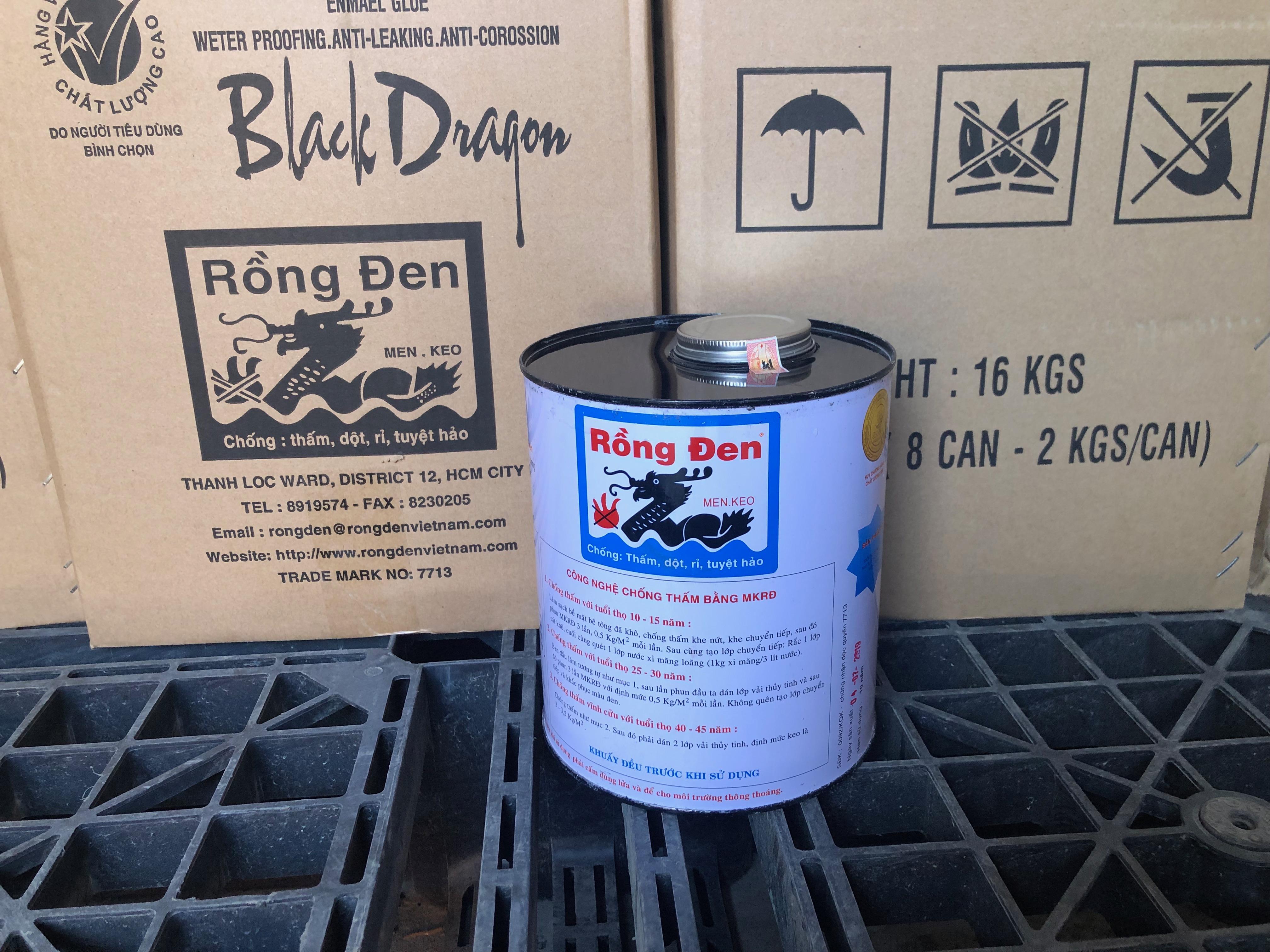 [HCM]Men keo chống thấm Rồng Đen 2kg