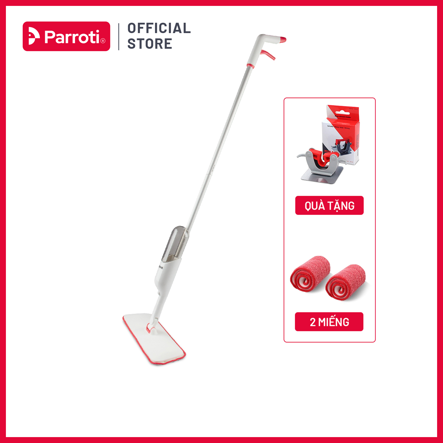 >> BÁO GIÁ BỘ CÂY LAU NHÀ TỰ VẮT THÔNG MINH 2 NGĂN PARROTI PRO PR01 CAO CẤP - LAU SẠCH KHÔ NHANH – 3 MIẾNG LAU MICROFIBER | Shopee Lazada Sendo Tiki mới nhất 30 Bộ Cây Lau Nhà Thông Minh Đa Năng Phun Sương Parroti Spray SP01 Cao Cấp - 2 Miếng Lau Microfiber Cao Cấp - Tặng Thêm 1 Móc Treo