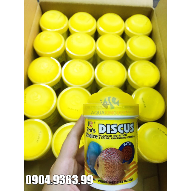Thức ăn cho cá Đĩa Pro's Choice Discus (60g)