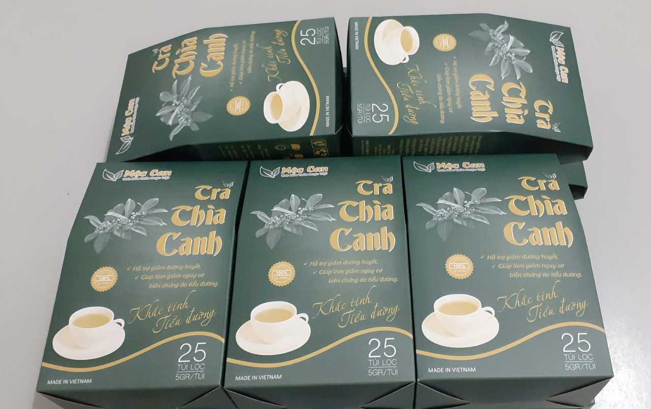 Trà  thìa canh Mộc Can ( hộp 25 túi lọc x 5g)