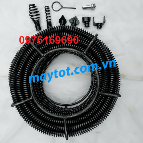 Dây thông tức cống phi 16 - dùng cho máy khoan - co đầu kết nối với máy khoan