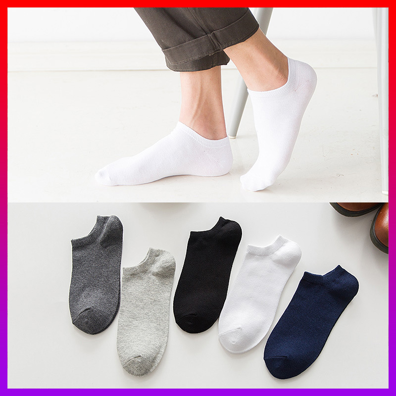 [HCM]Vớ ngắn style Đơn giản unisex - NHShop