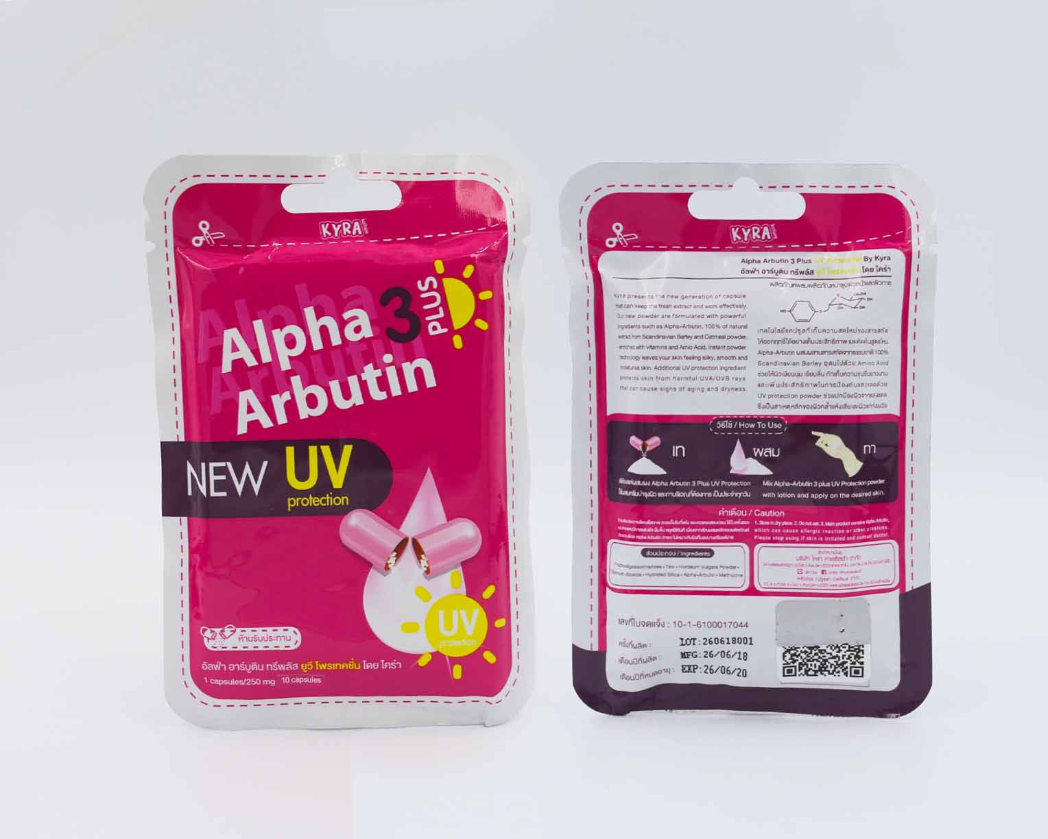 [HCM]Viên Bột Kích Trắng & Chống Nắng ALPHA ARBUTIN 3 Plus NEW UV