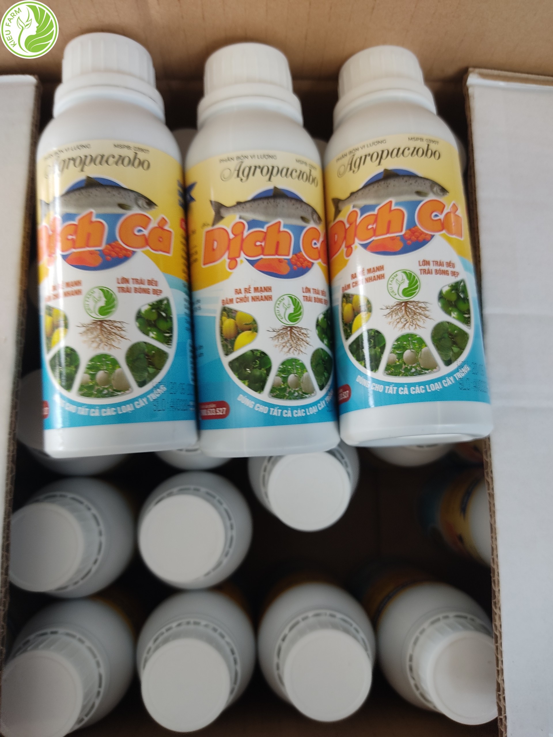 Phân bón đạm cá hữu cơ 250ml