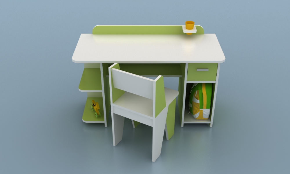 Bàn học Kidslife BH-C1 (Xanh lá nhạt)