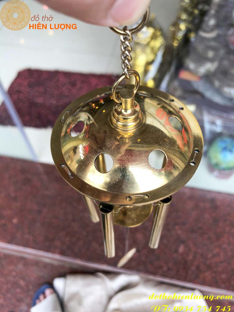Chuông Gió 6 Ống Bằng Đồng