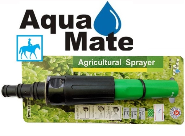 [HCM]Vòi xịt phun nước tưới cây chỉnh tia Agricultural Sprayer AquaMate W-3201 Đài Loan