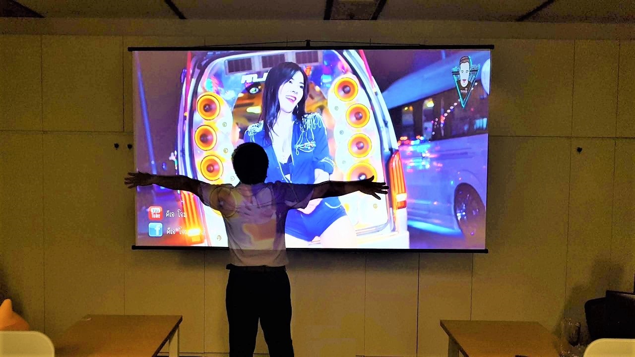 Vải Màn chiếu tương phản cao 120 inch (16:9) 2.58 x 1.60 (không kèm khung)