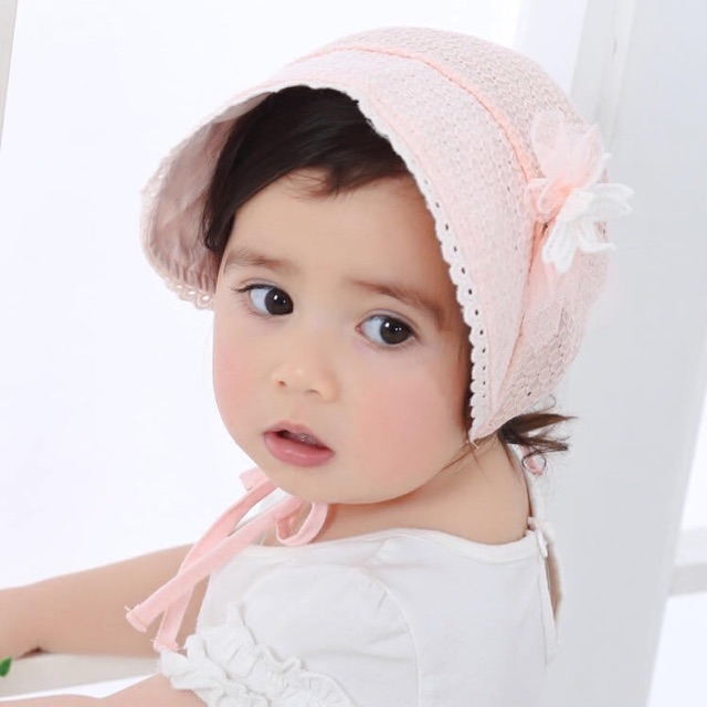 Mũ tiểu thư Cô gái Hà Lan cho bé
