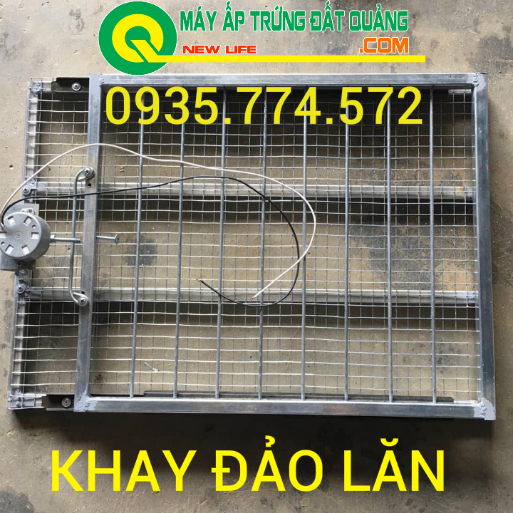 KHAY ĐẢO LĂN MÁY ẤP TRỨNG