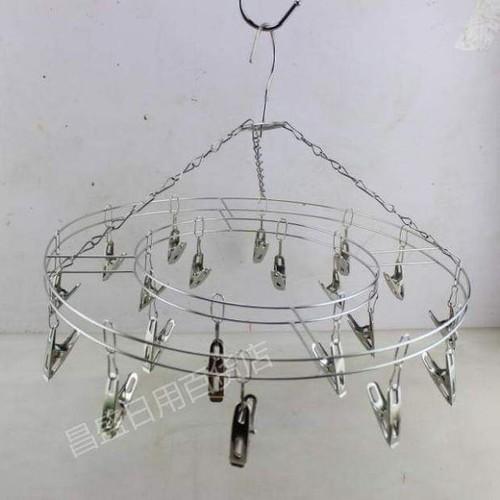 móc chùm, móc tròn inox phơi quần áo trẻ em