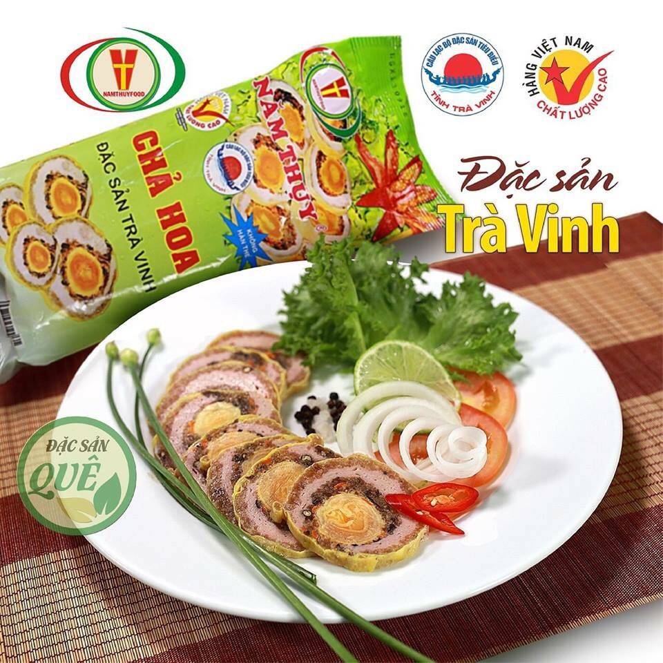 CHẢ HOA TRỨNG MUỐI 500GR